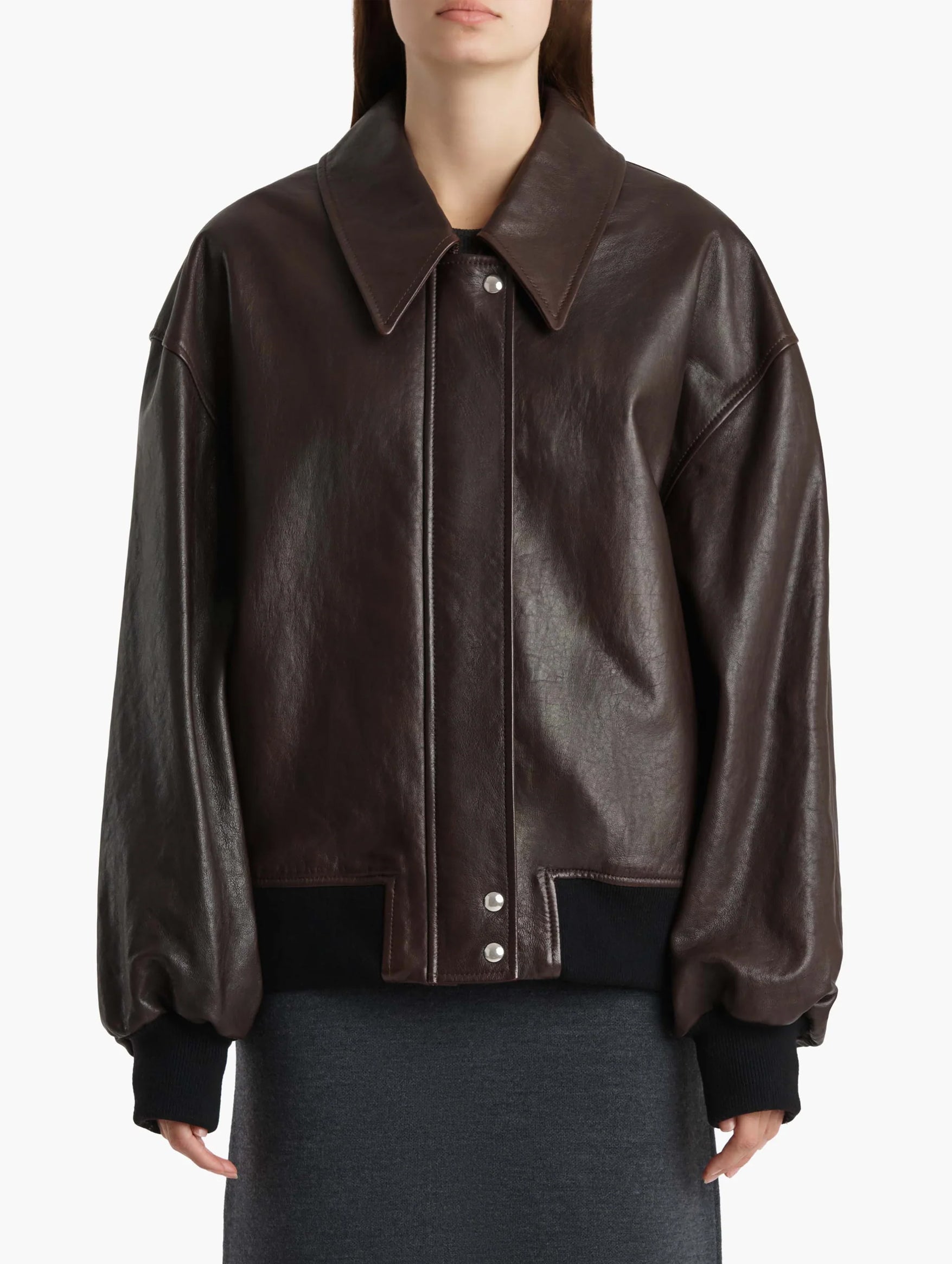 Shelman Jacket in Dark Brown