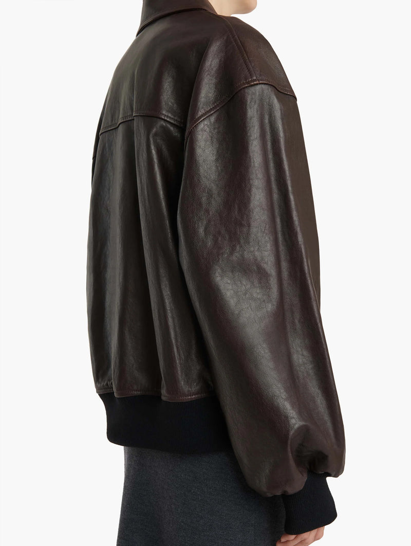 Shelman Jacket in Dark Brown