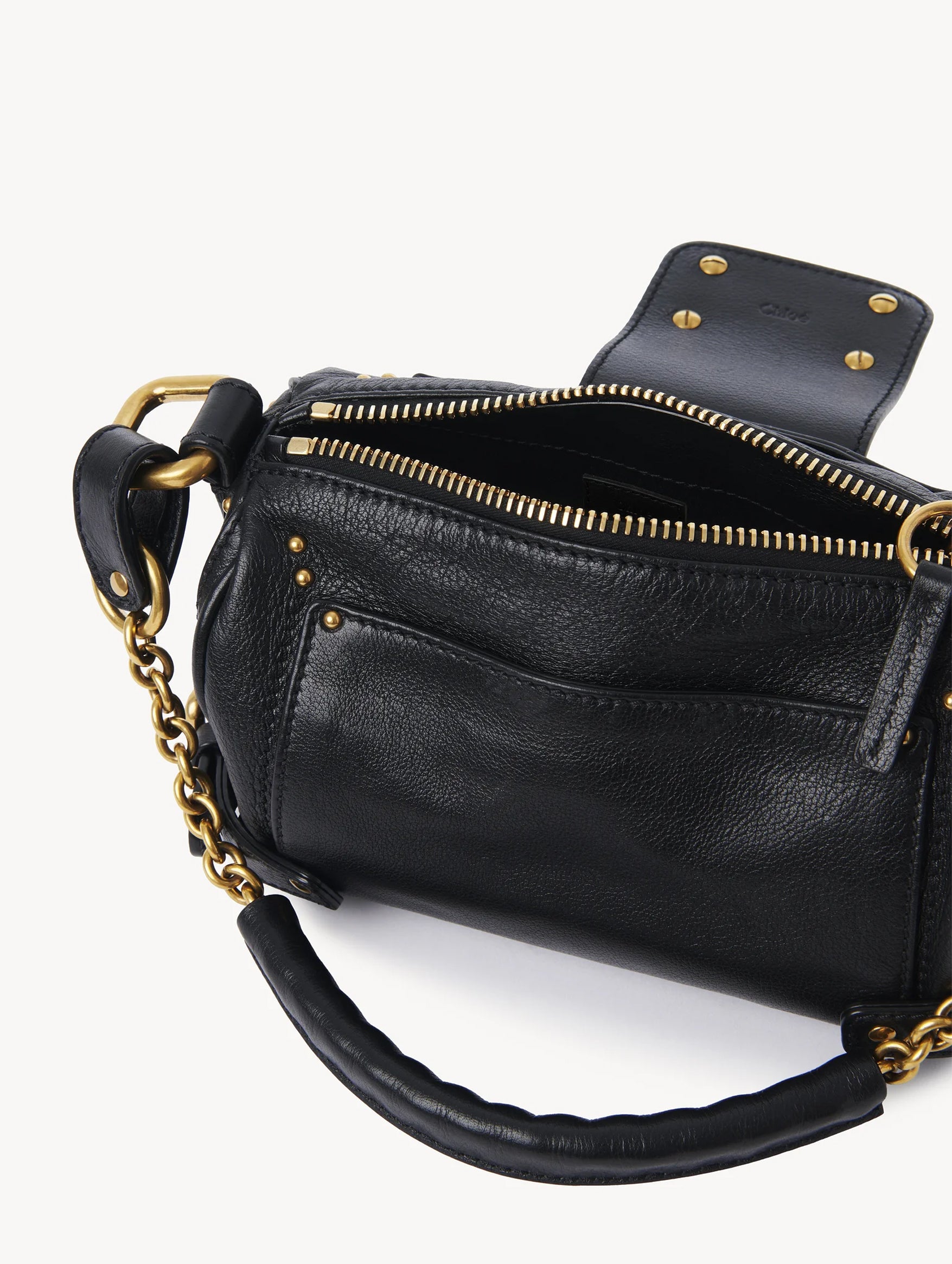 Paddington Small Chain Bag in Black