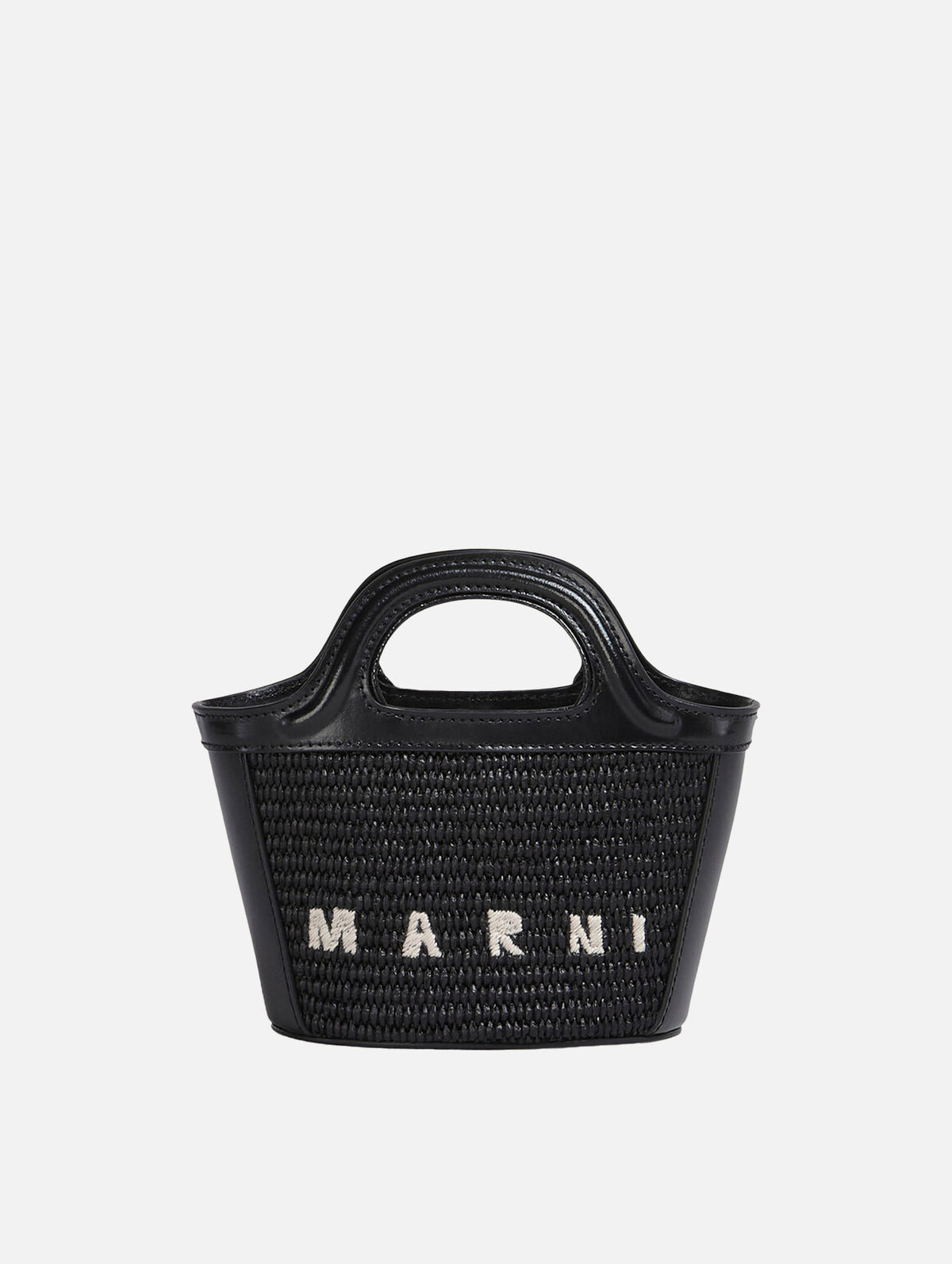 Micro Tropicalia Tote Bag in Black