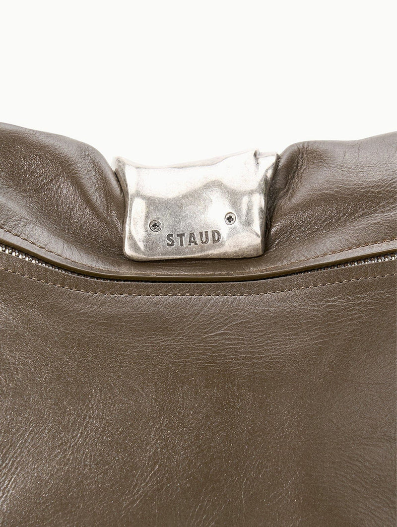 Cuff Clutch in Truffle