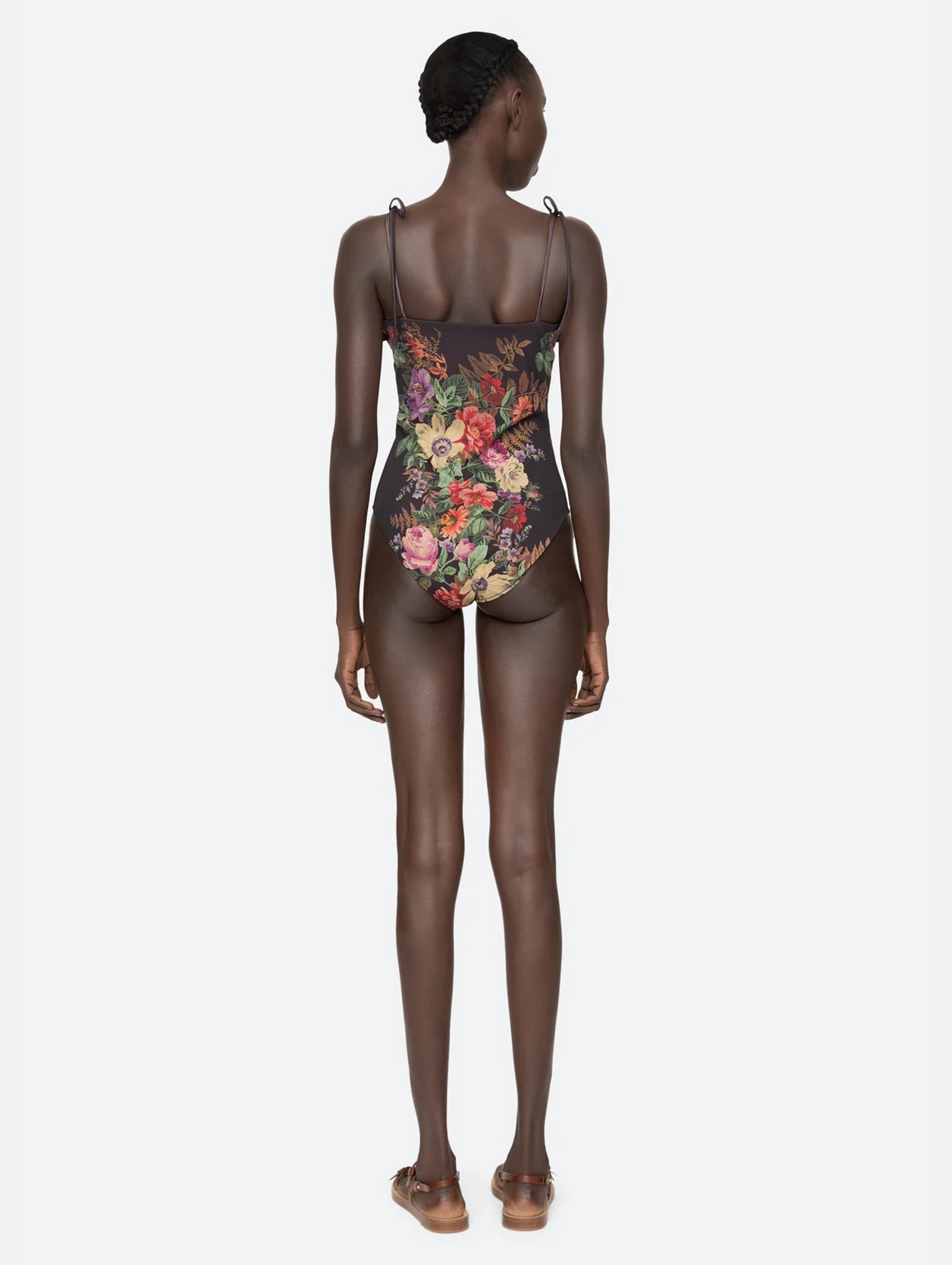 Viktoria One Piece Swimsuit in Black