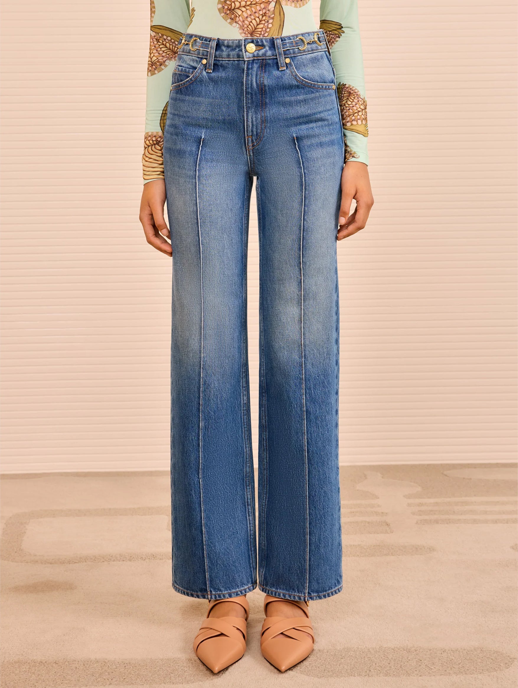 The Agatha Jean in Danube Denim