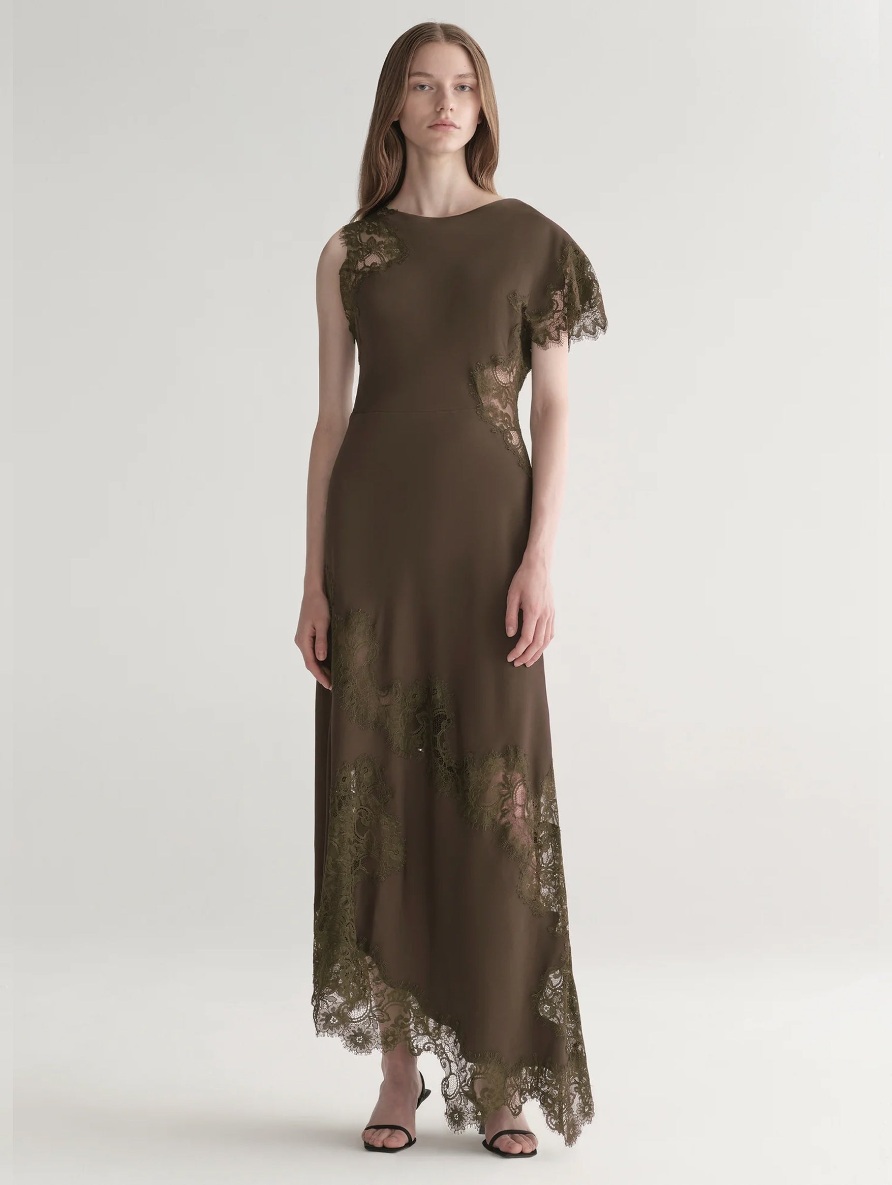 Alessia Dress in Military