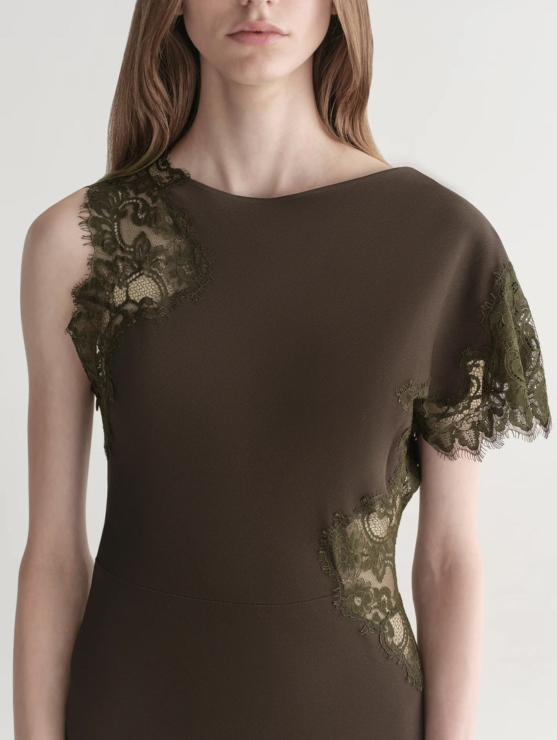 Alessia Dress in Military