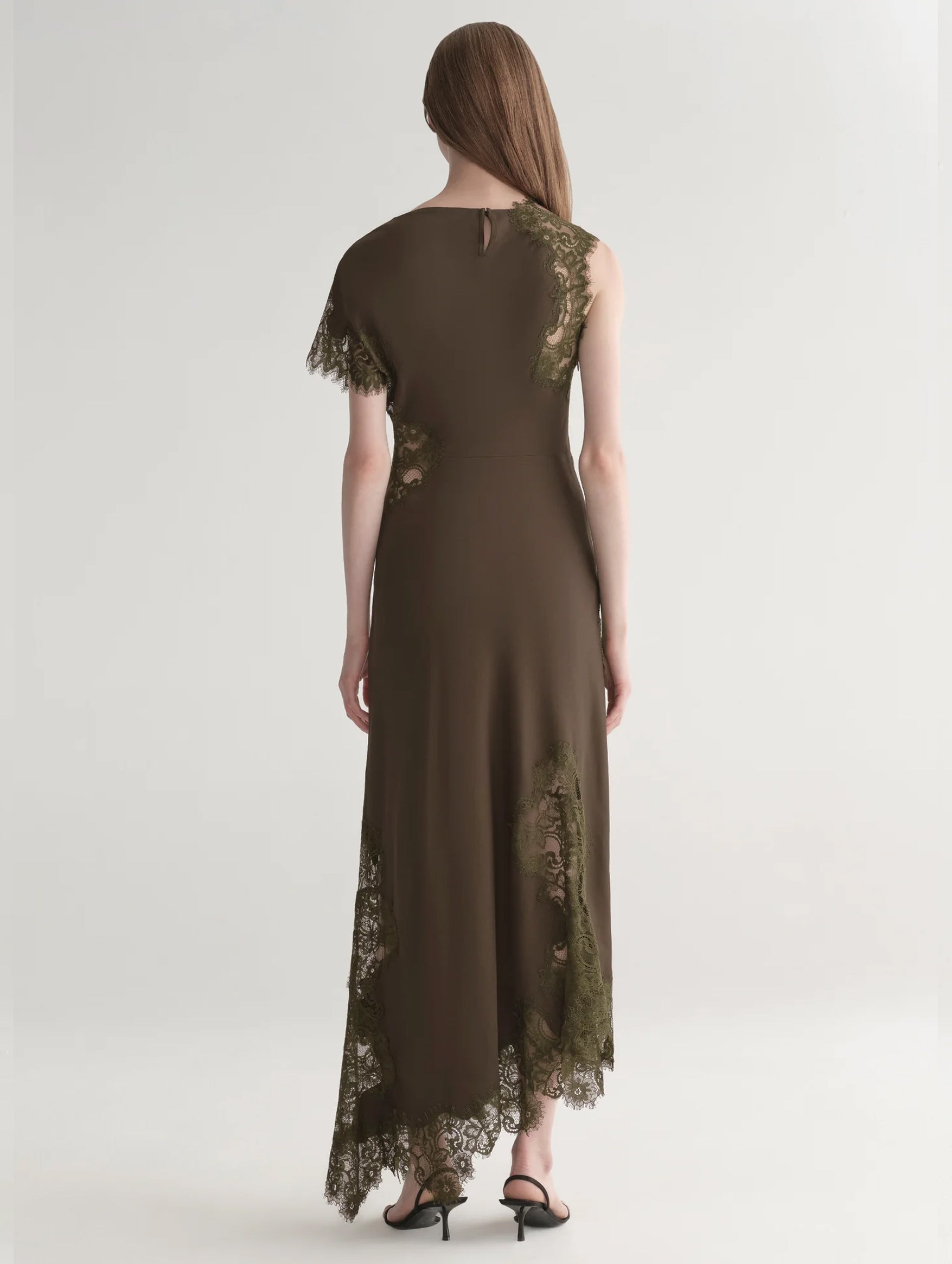 Alessia Dress in Military