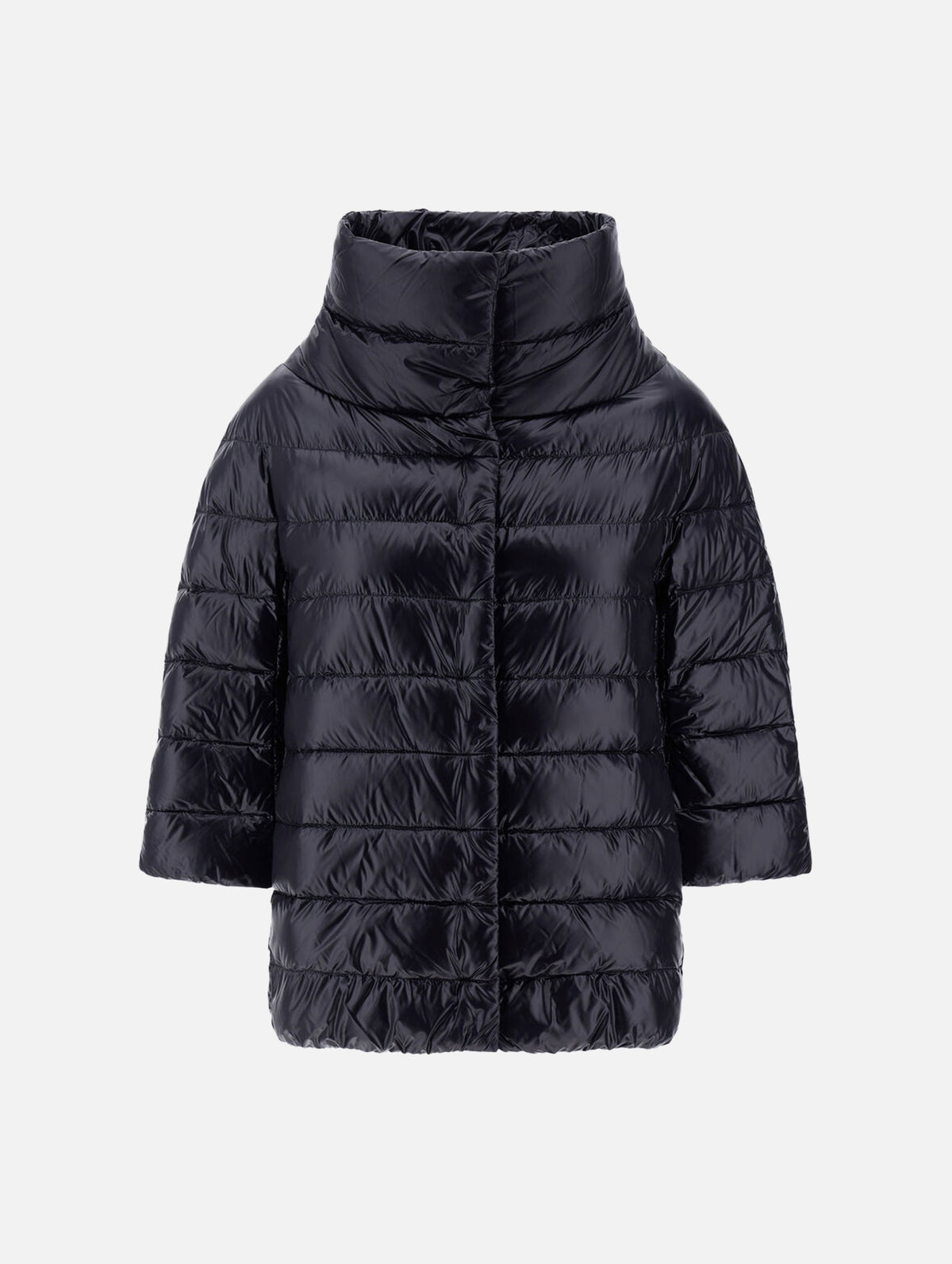 Aminta Ultralight Puffer Jacket in Black