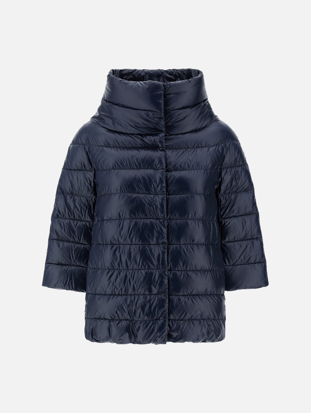 Aminta Ultralight Puffer Jacket in Blue Navy