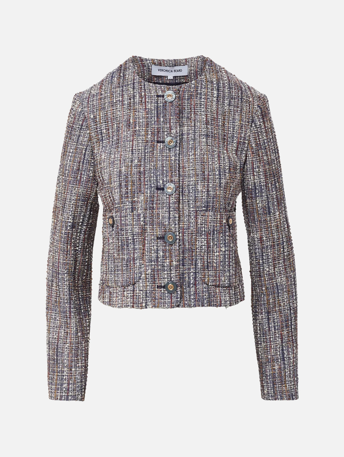 Andrea Jacket in Navy Multi