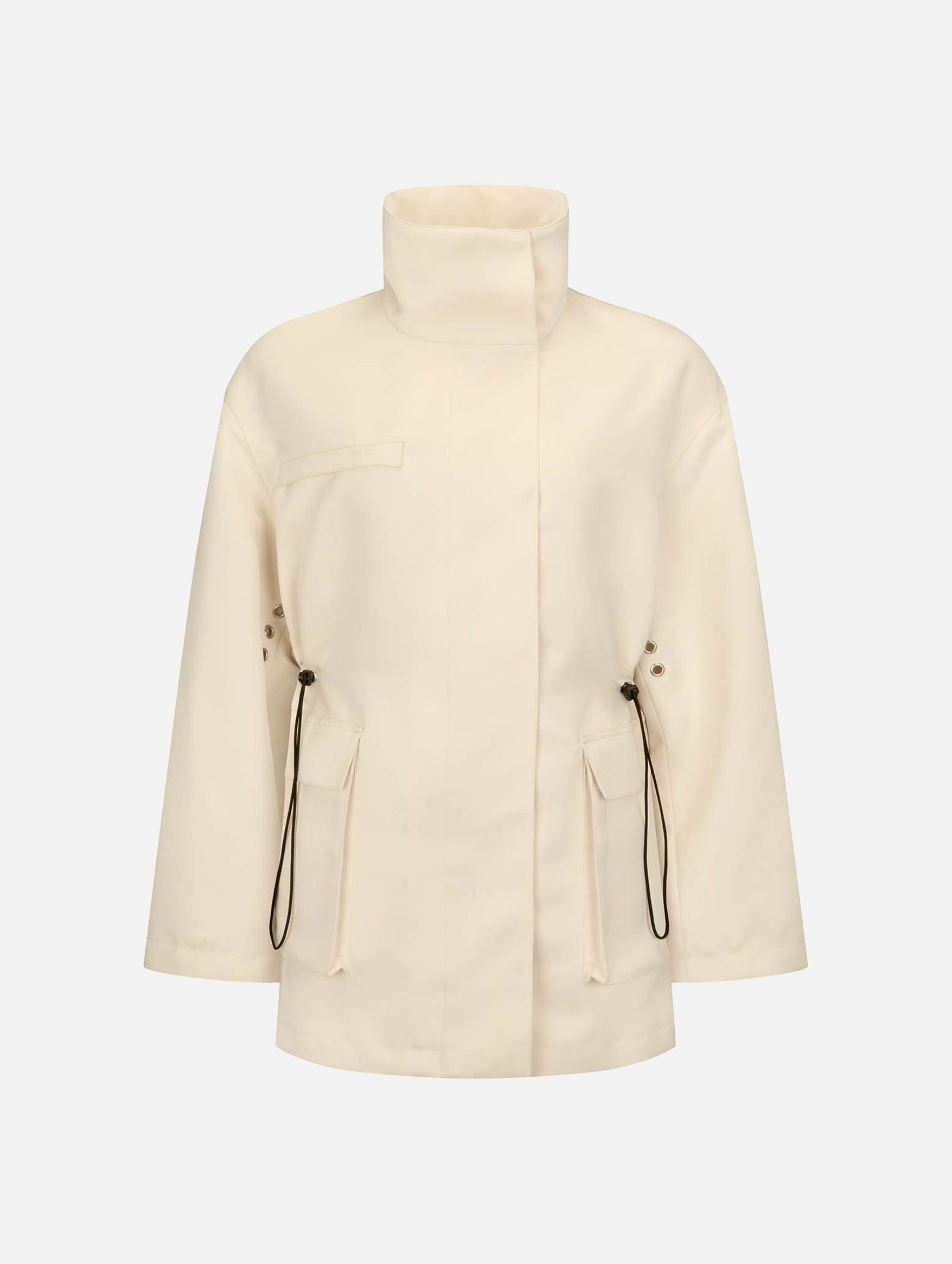 Balmoral Parka in Pearl