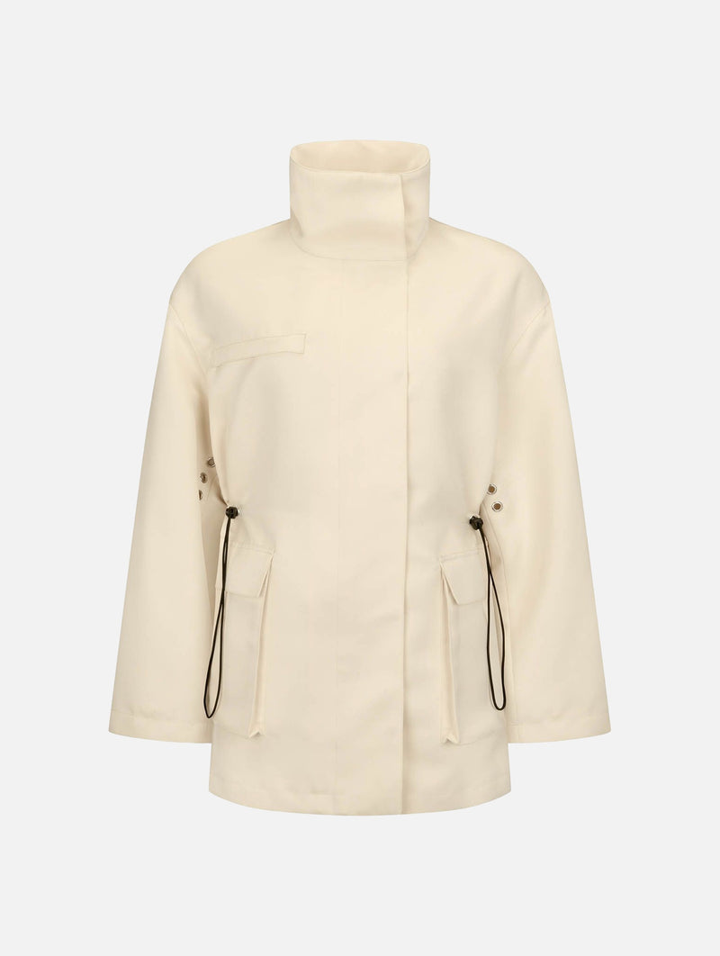Balmoral Parka in Pearl