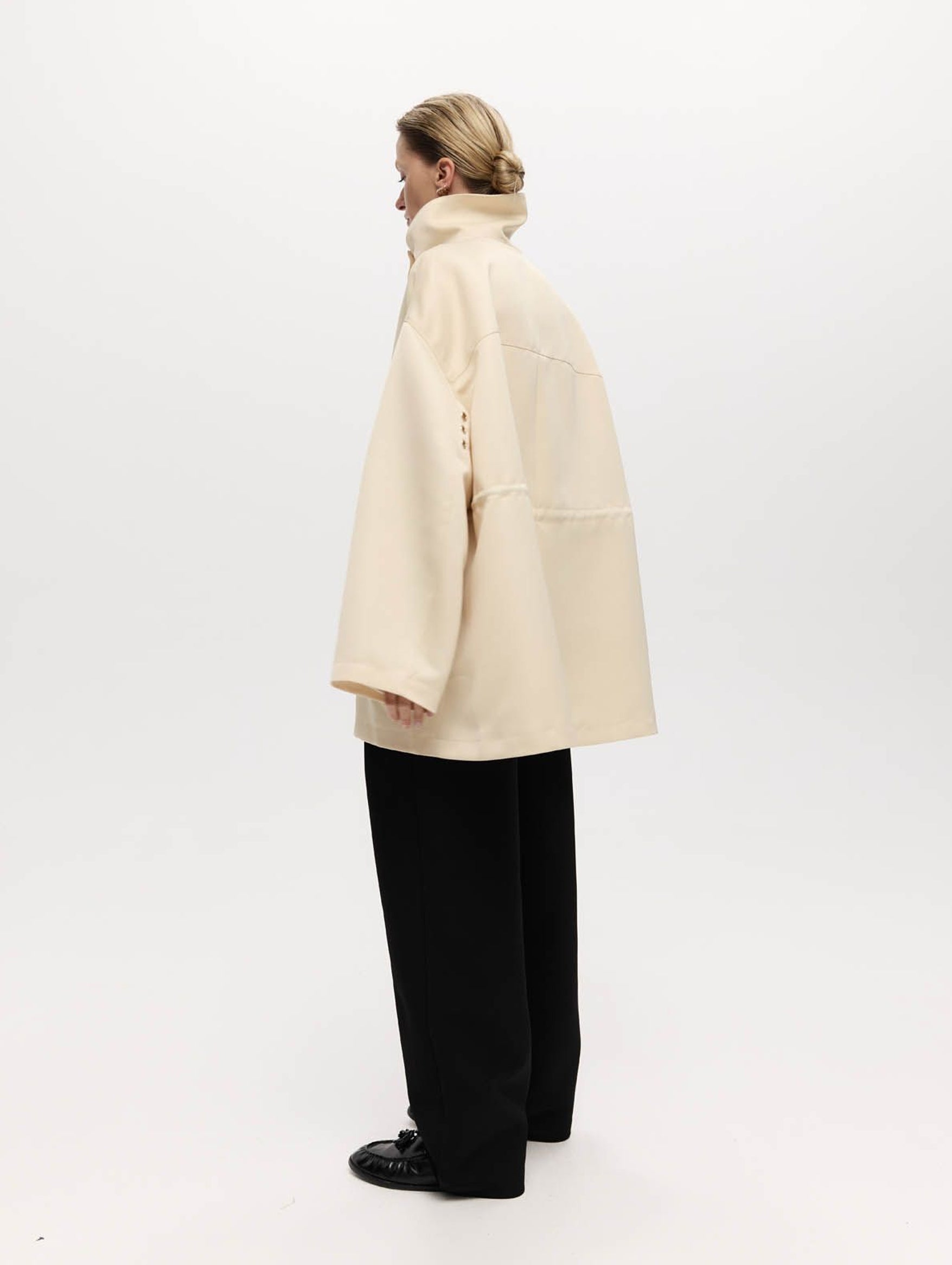 Balmoral Parka in Pearl