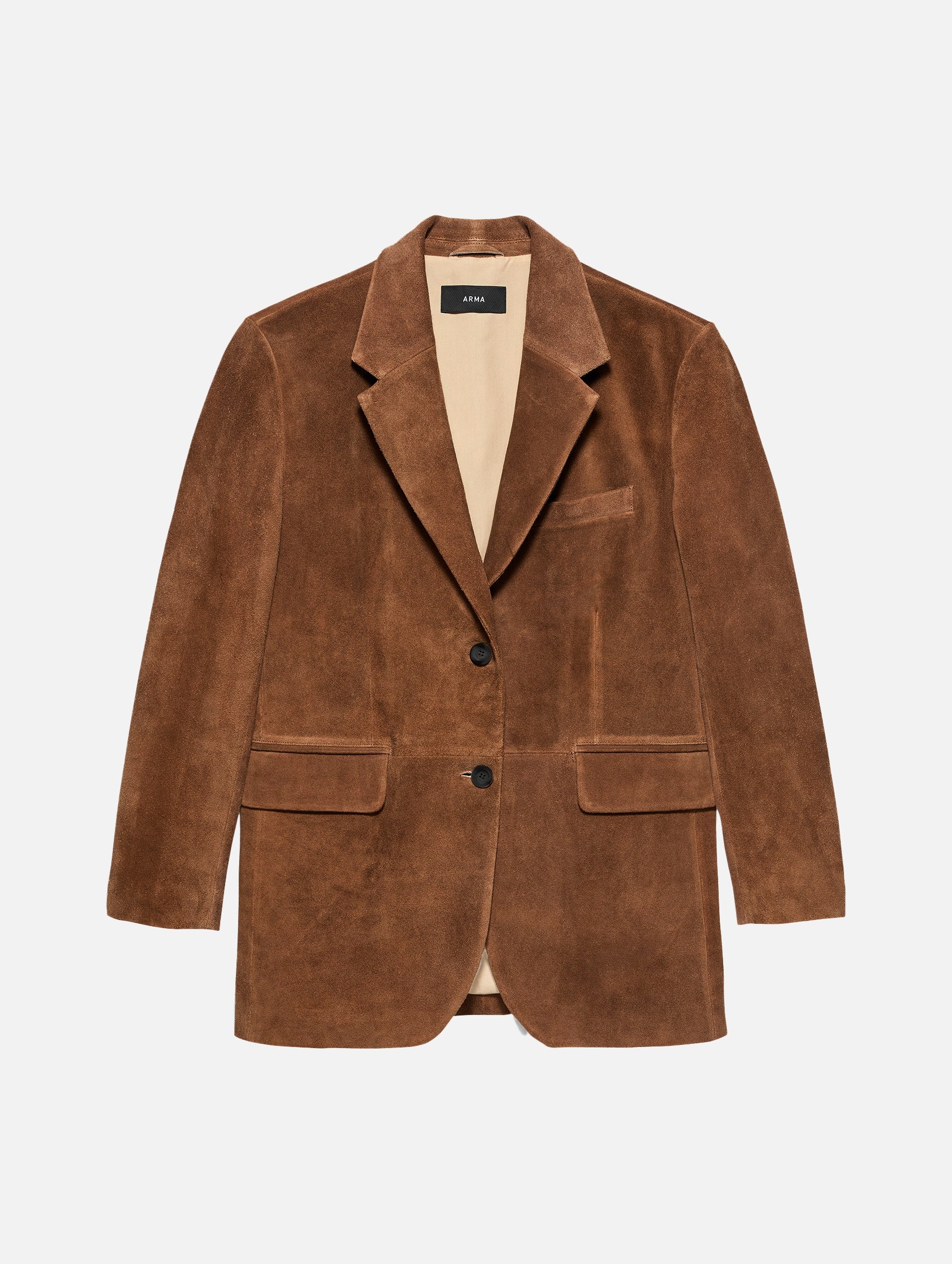 Benny Gritty Suede Jacket in Whiskey