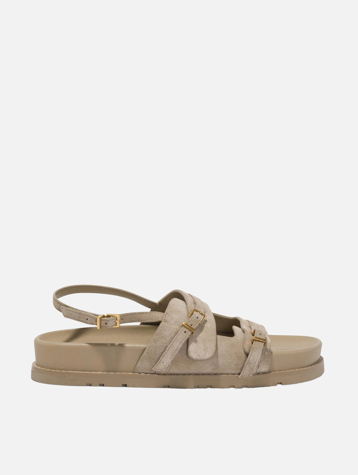 Carey Suede Sport Sandal in Desert