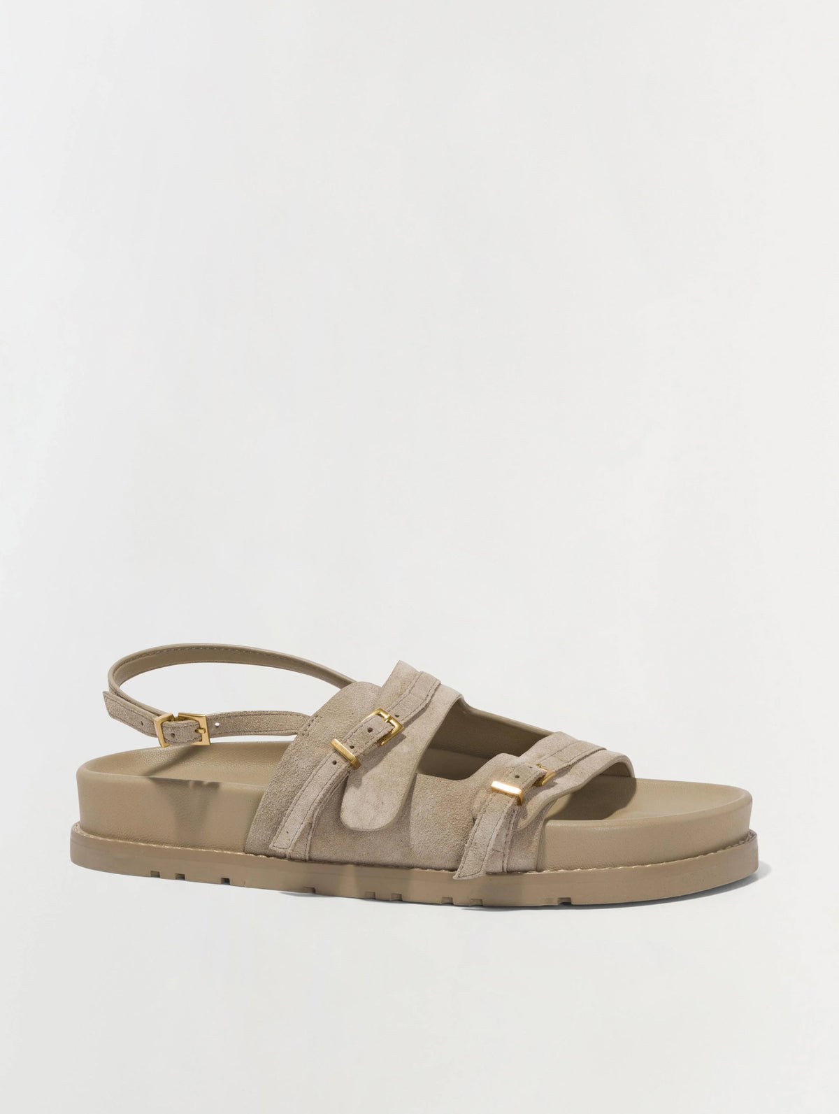 Carey Suede Sport Sandal in Desert