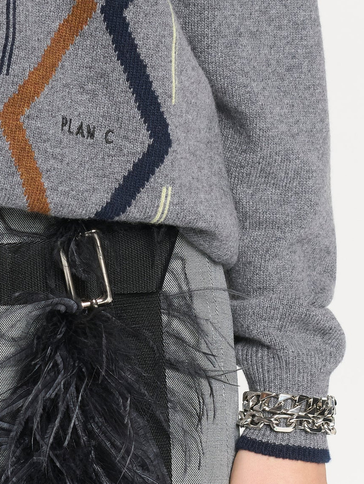 Round Chain Bracelet in Silver