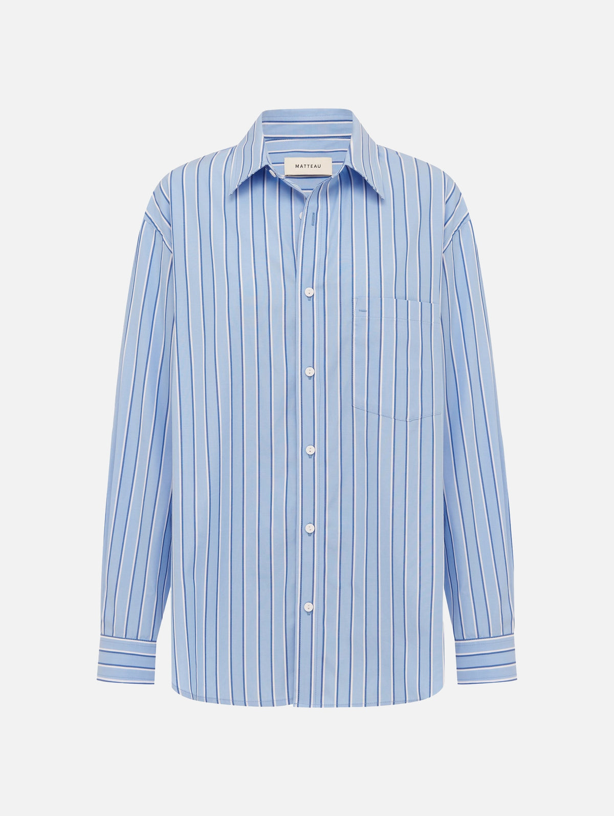 Classic Stripe Shirt in Capri Stripe