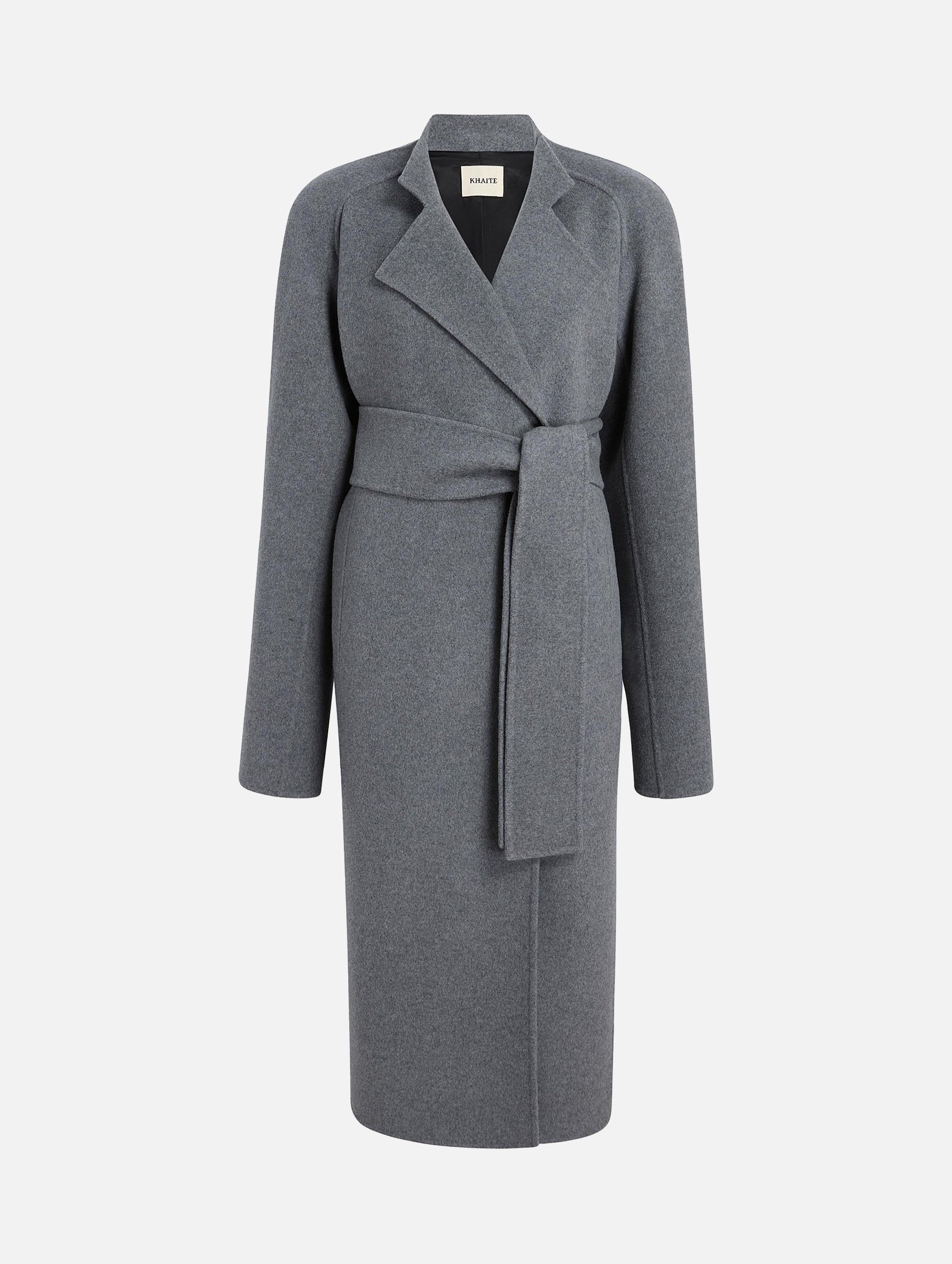 Deena Coat in Grey Melange
