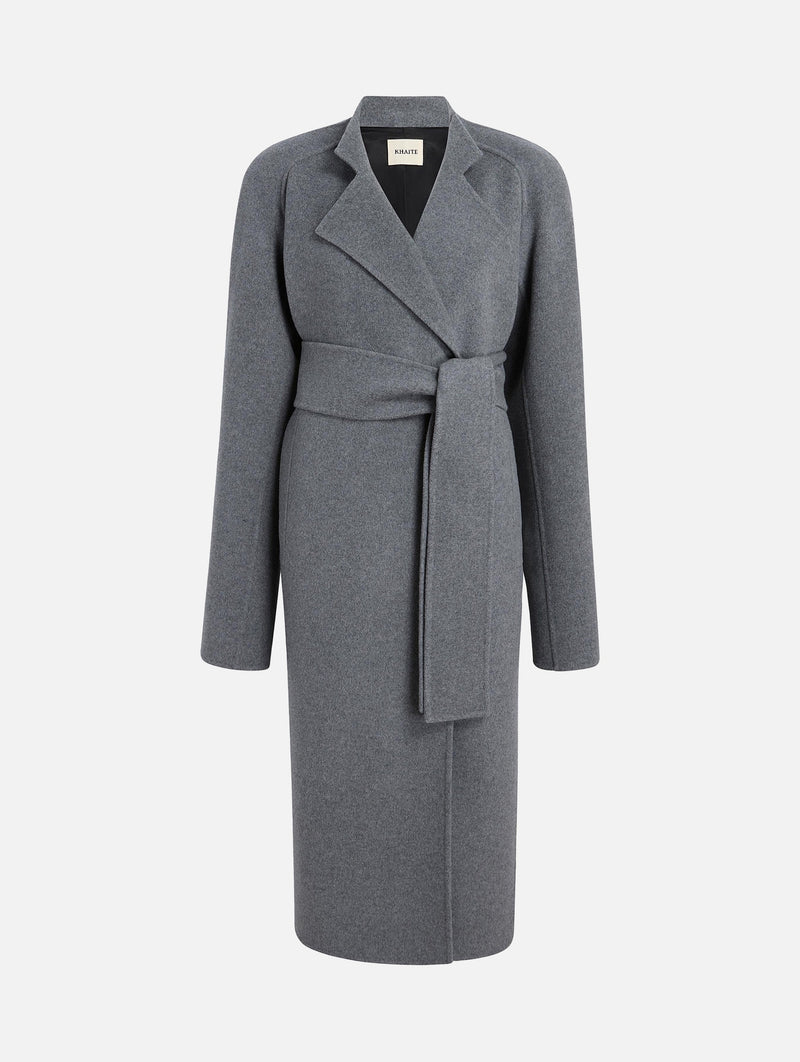 Deena Coat in Grey Melange