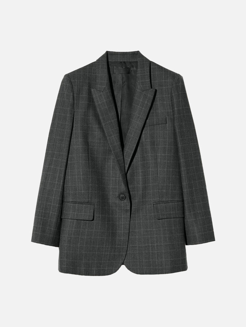 Diane Blazer in Espresso Check