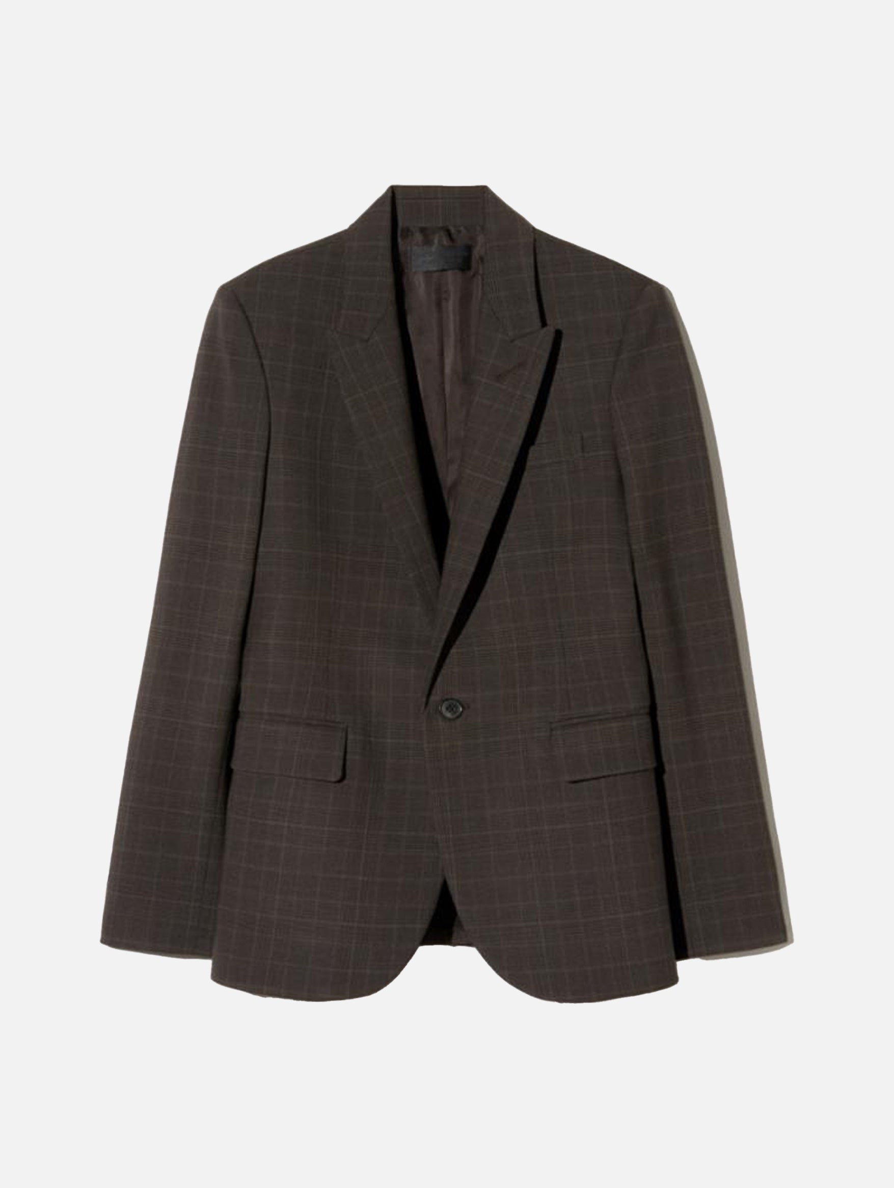 Diane Blazer in Cigar Plaid