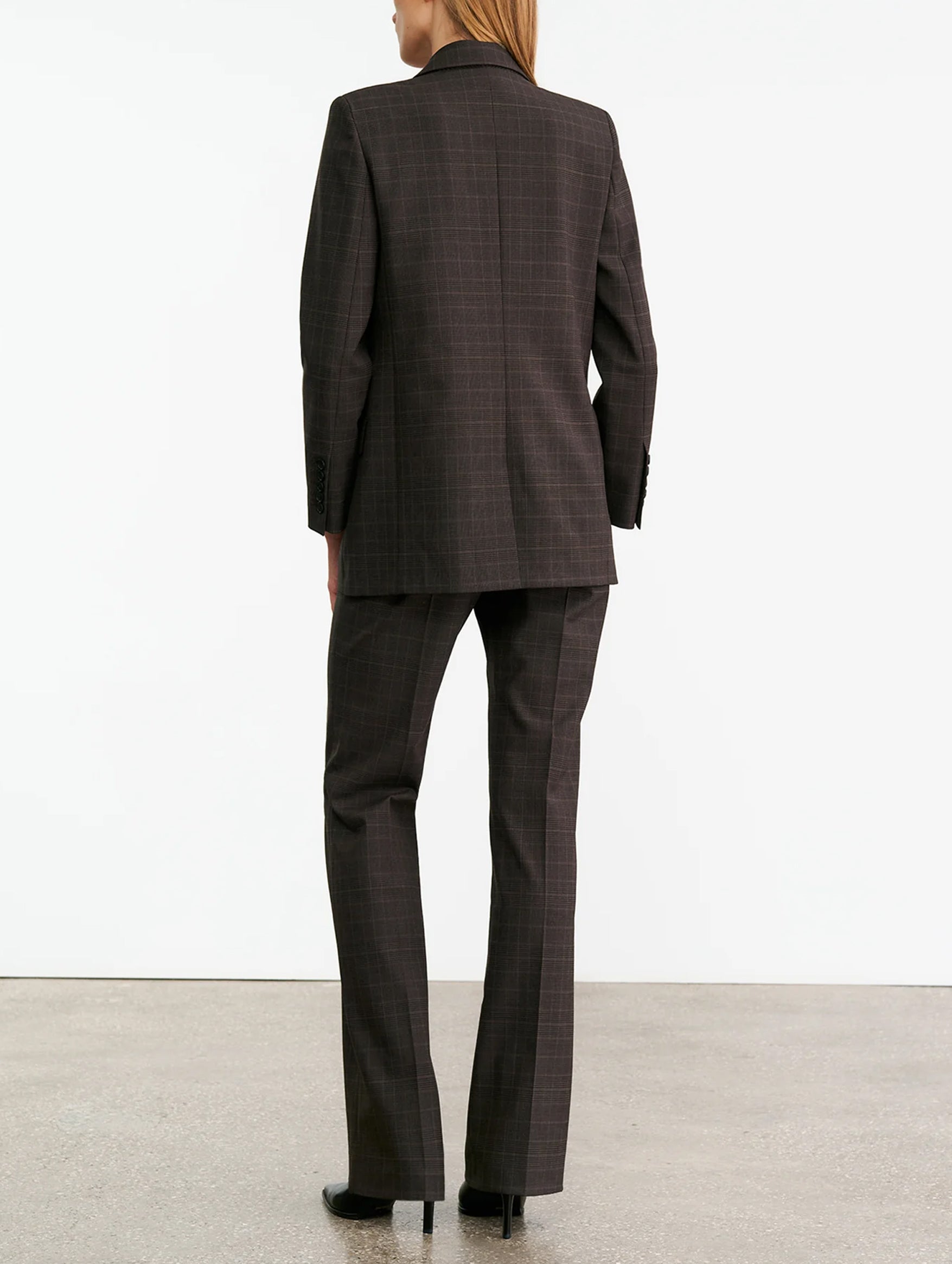 Diane Blazer in Cigar Plaid