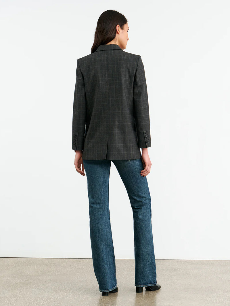 Diane Blazer in Espresso Check