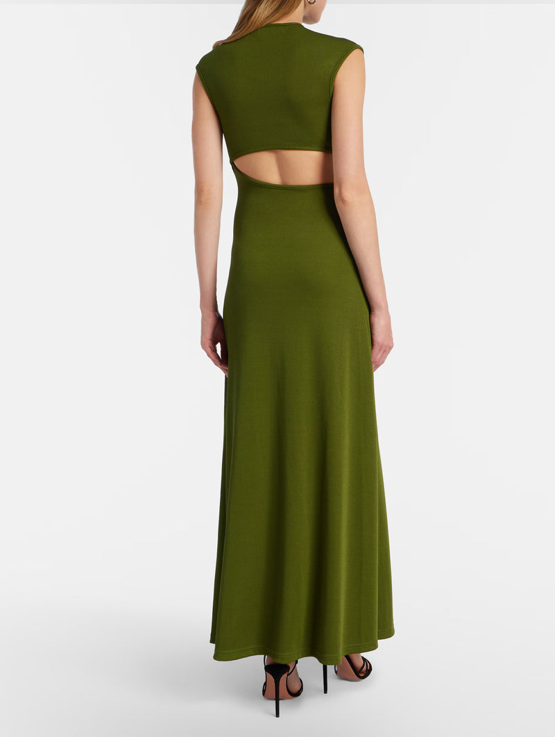 Mineral Stone Ruched Tank Dress in Pampus