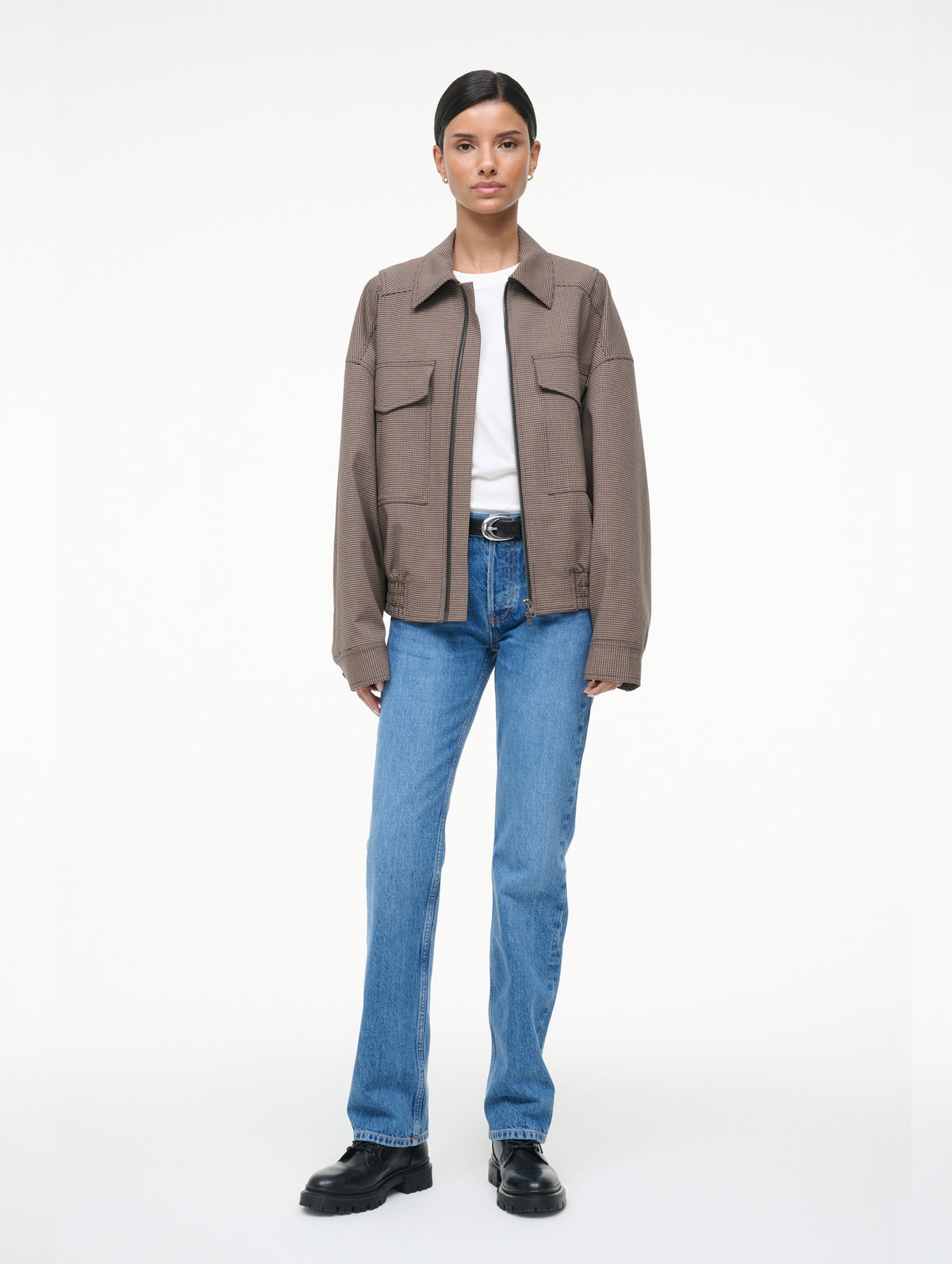 Eugene Jacket in Houndstooth