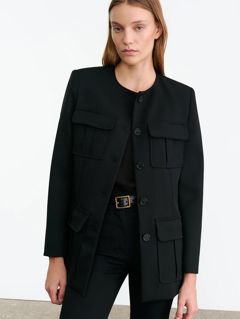 Gabriella Jacket in Black