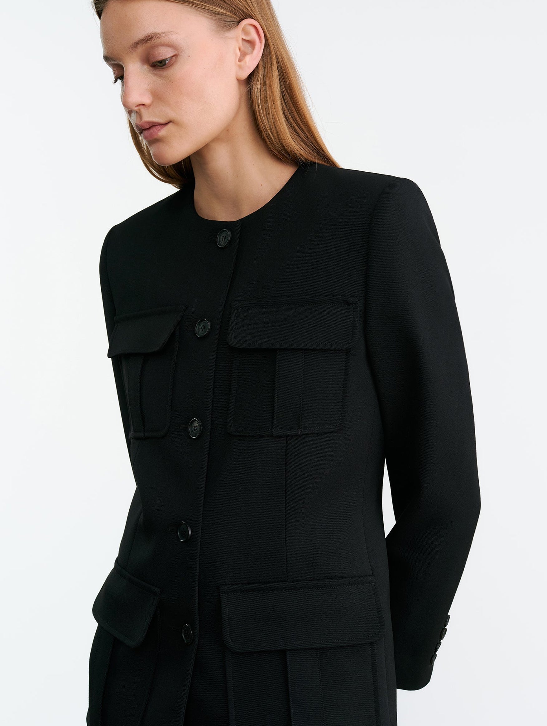 Gabriella Jacket in Black