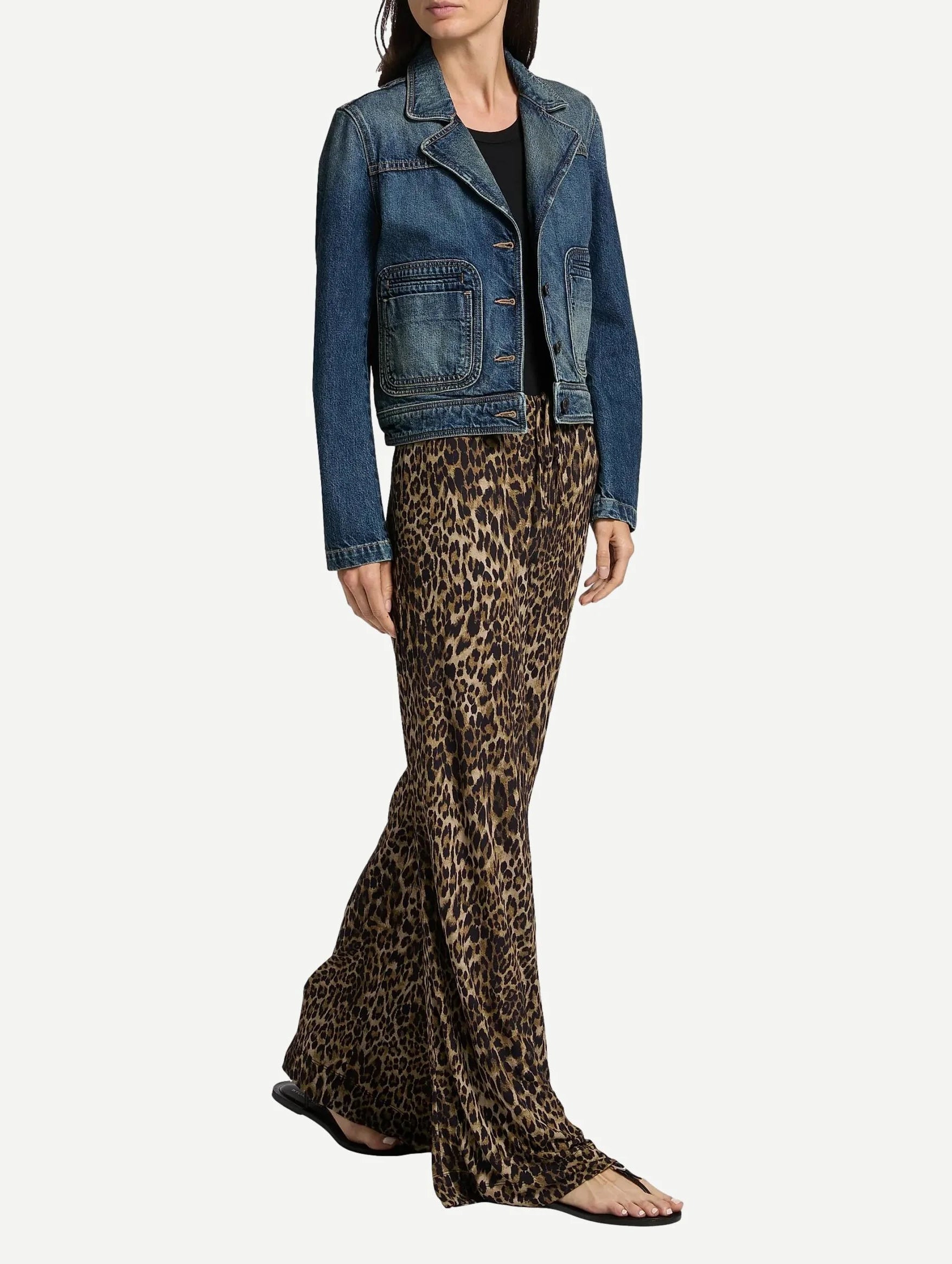 Georgy Denim Jacket in Simon Wash