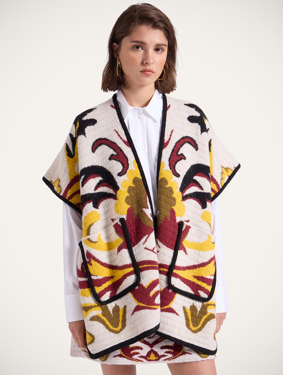 In My Power Knit Scarf Cape