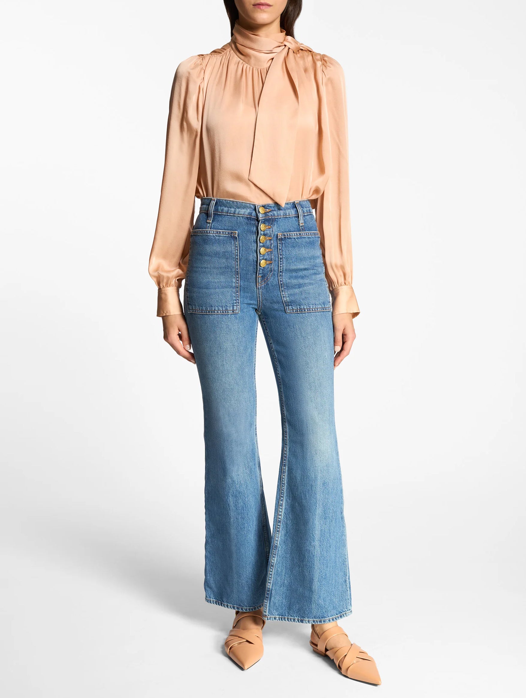 The Stretch Lou Jean in Danube Denim