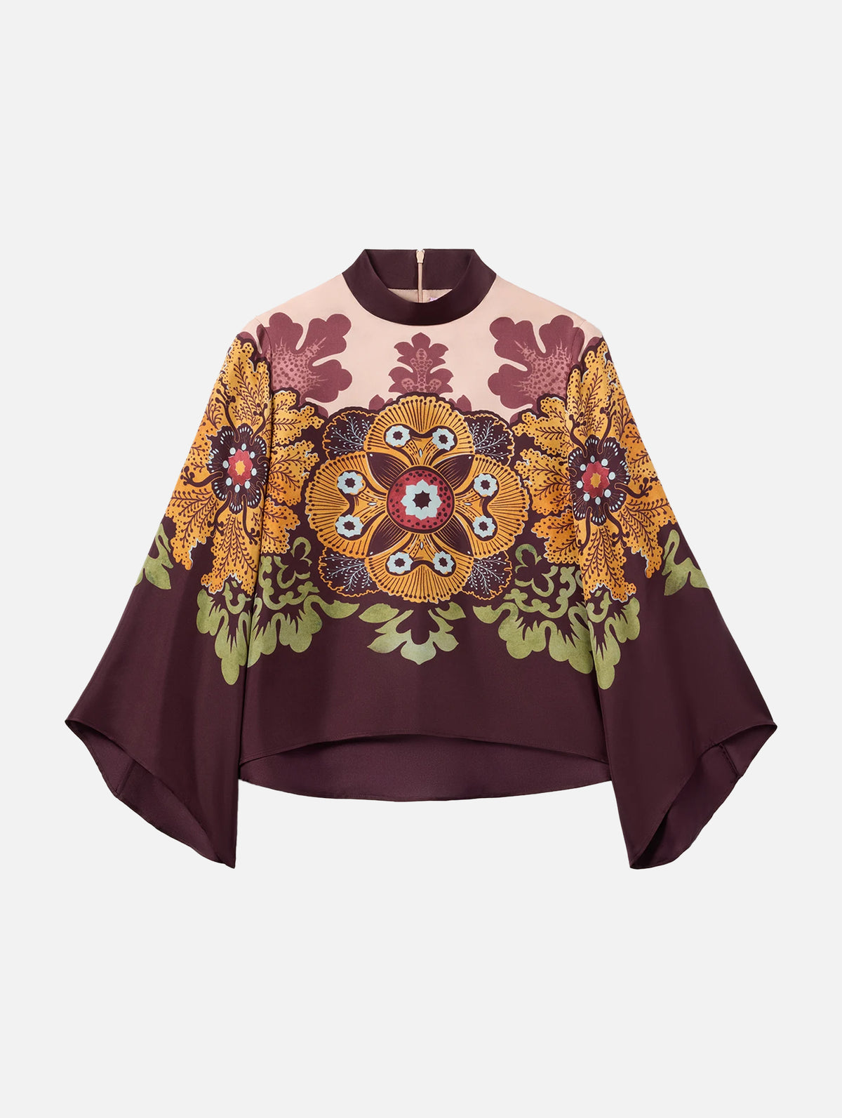 Make An Exit Top in Burgundy Bounty Placée