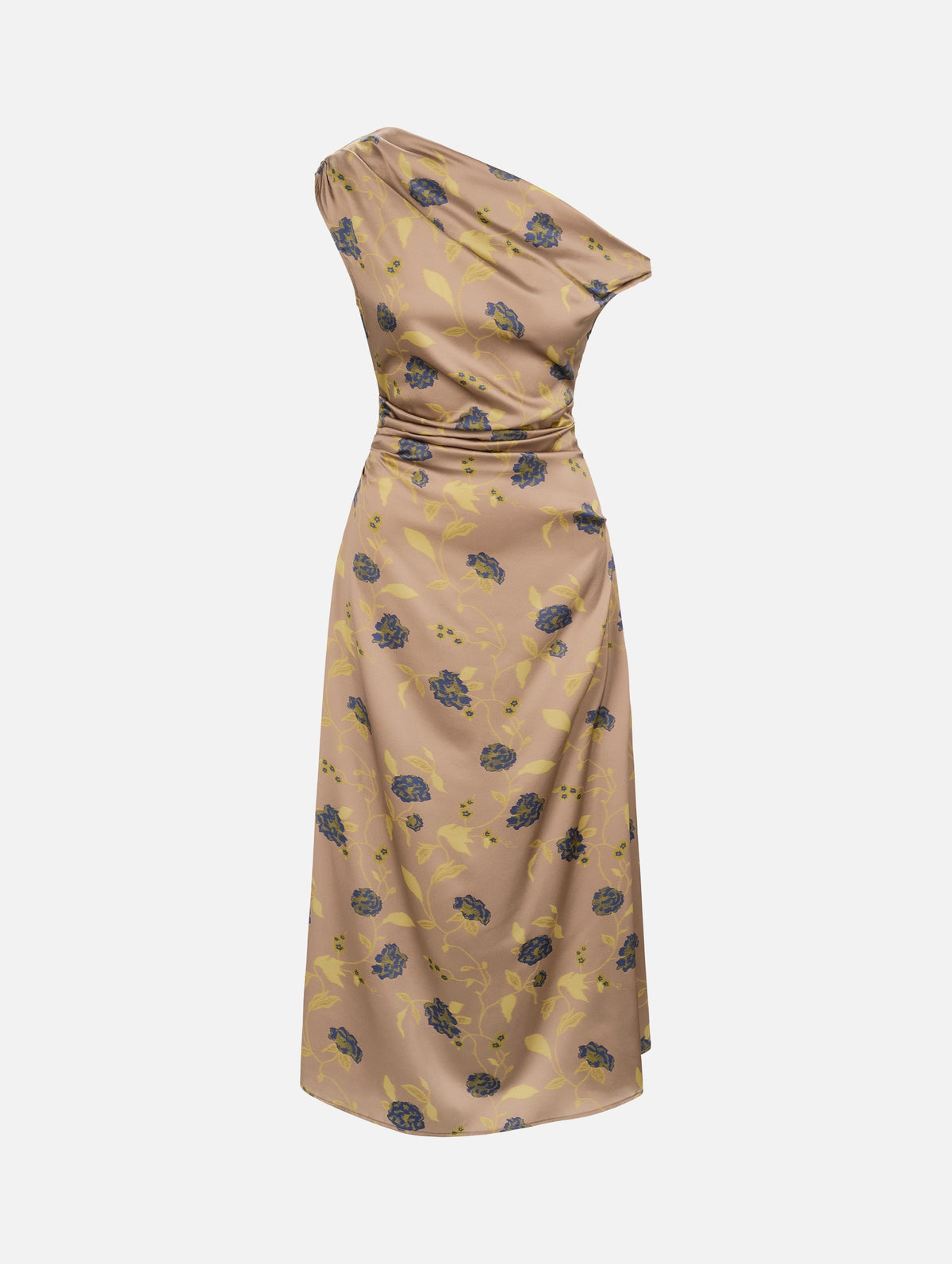 Phare Silk Dress in Vintage Floral