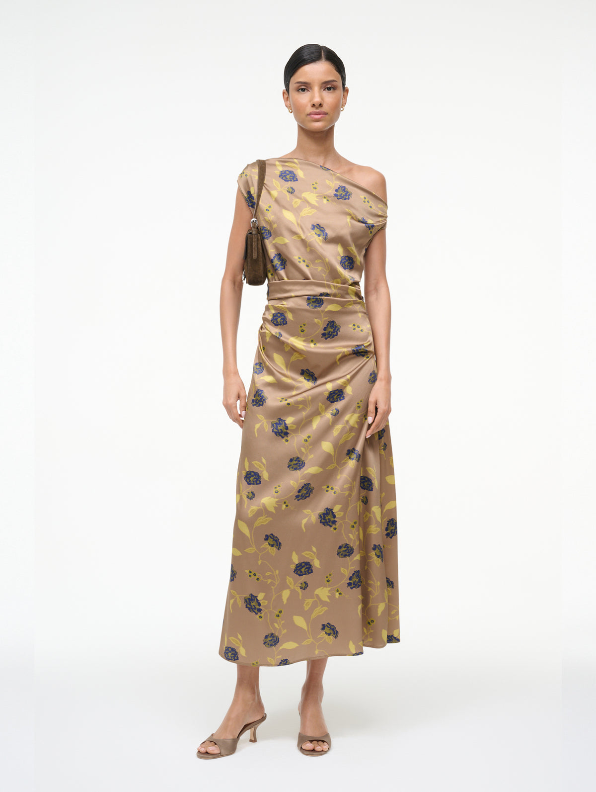 Phare Silk Dress in Vintage Floral