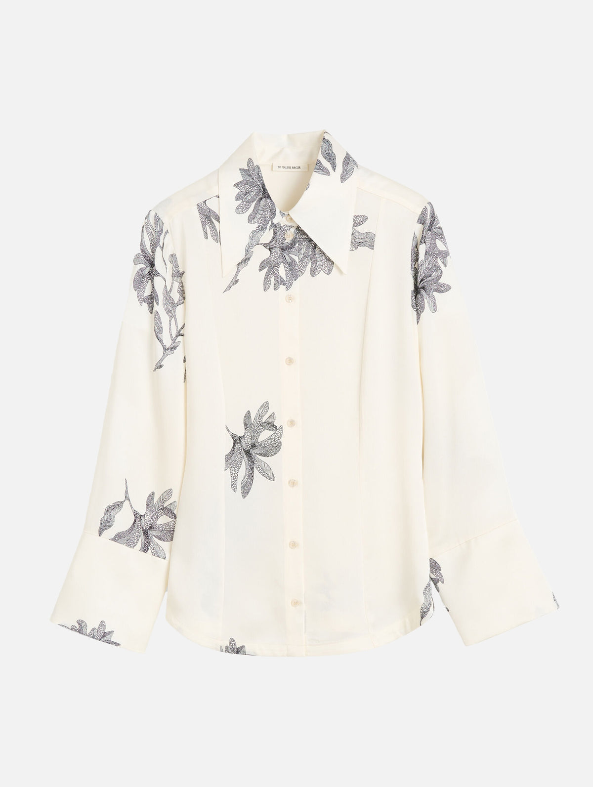 Rosiannas Satin Shirt in Floral Print