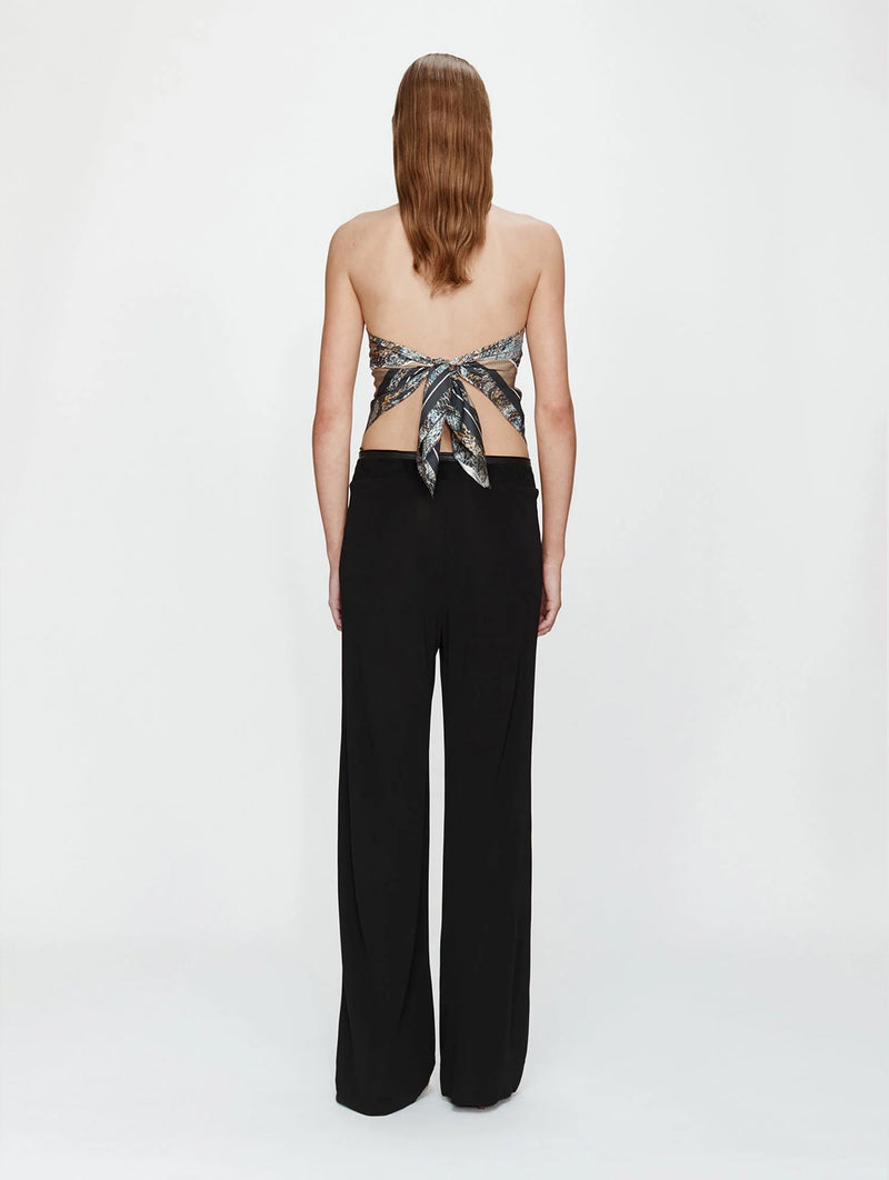 Silk Scarf in Serpent Print