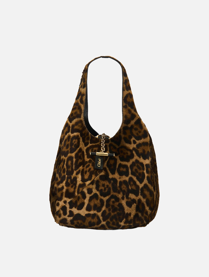 Chloé Balloon Small Hobo Bag in Jungle Brown