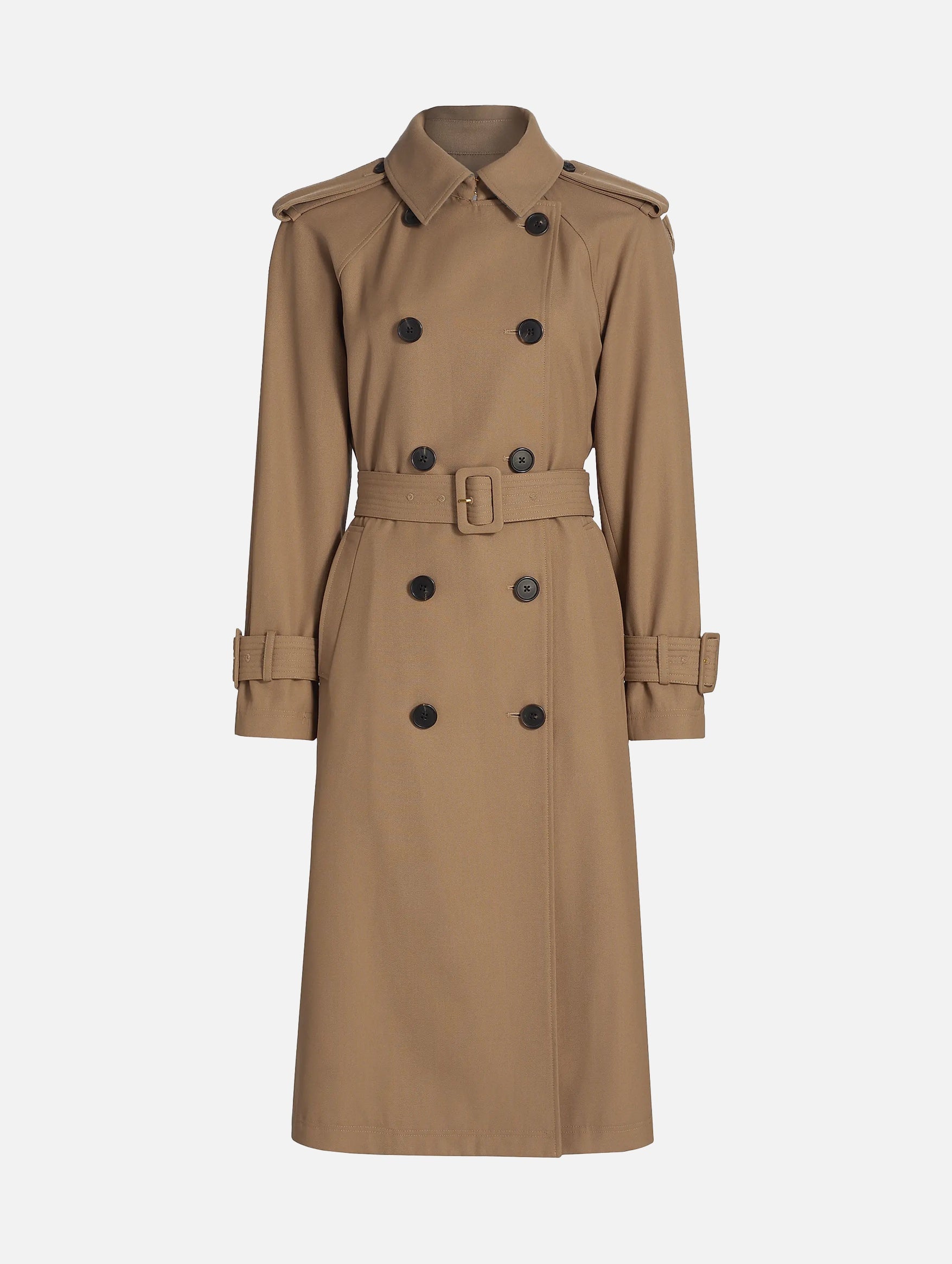 Conneley Dickey Trench Coat in Hazelnut