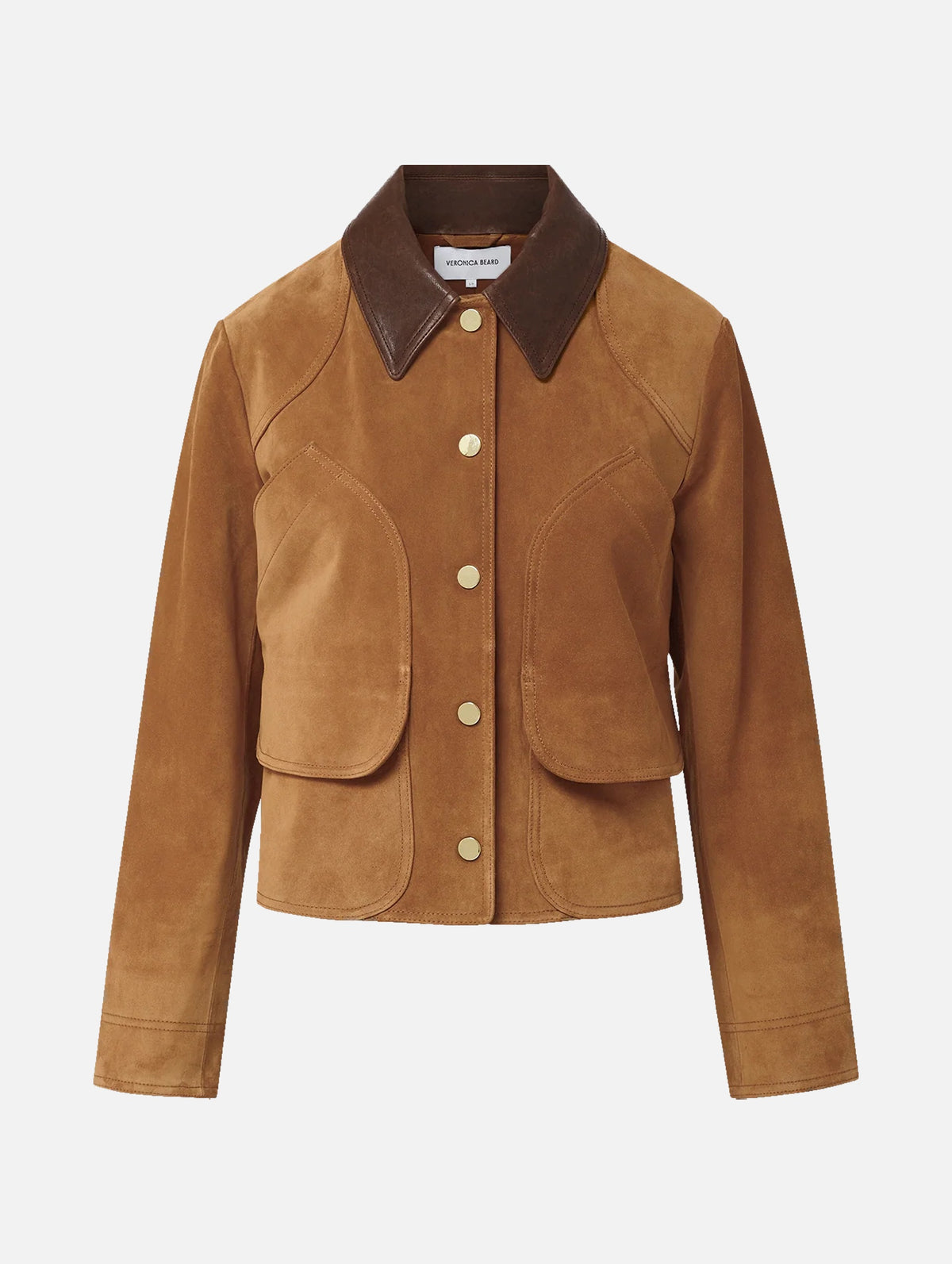 Walters Cropped Barn Jacket in Whisky