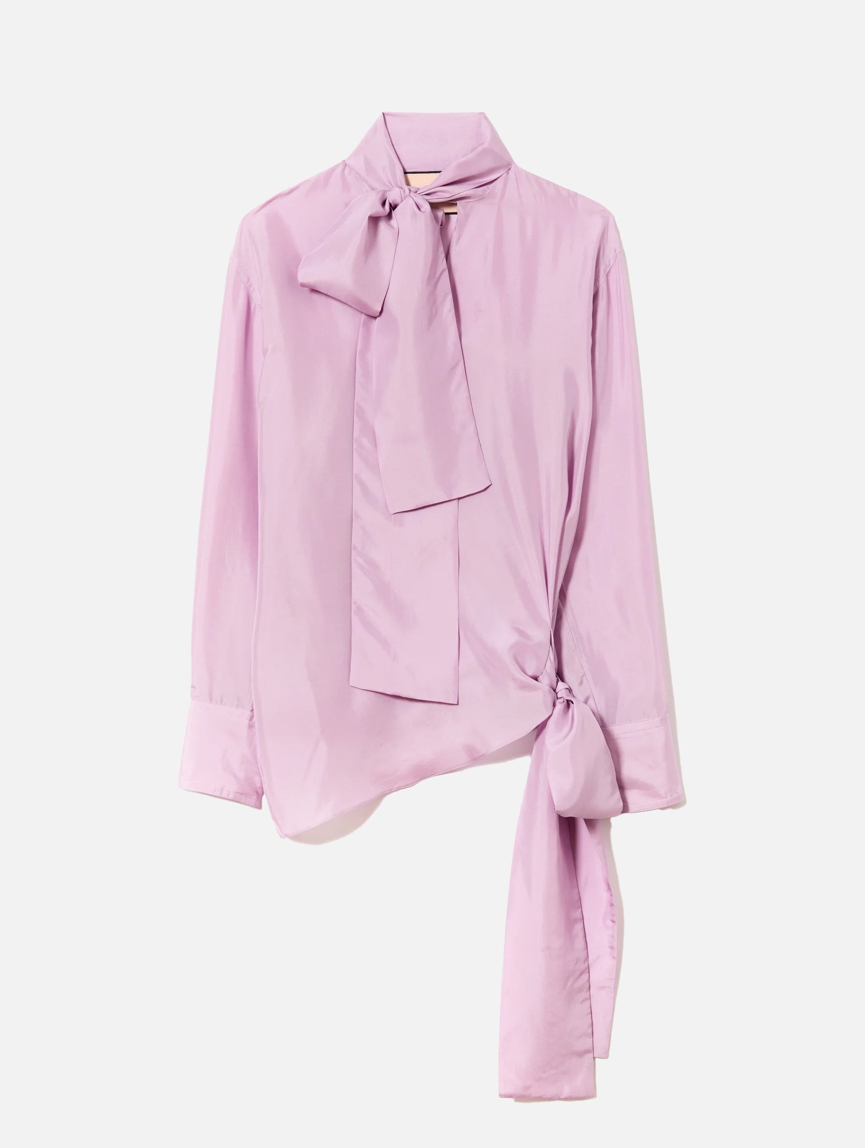 Haboutai Silk Shirt in Wisteria